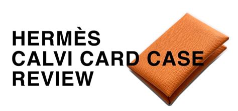 porta carte hermes|hermes calvi cards review.